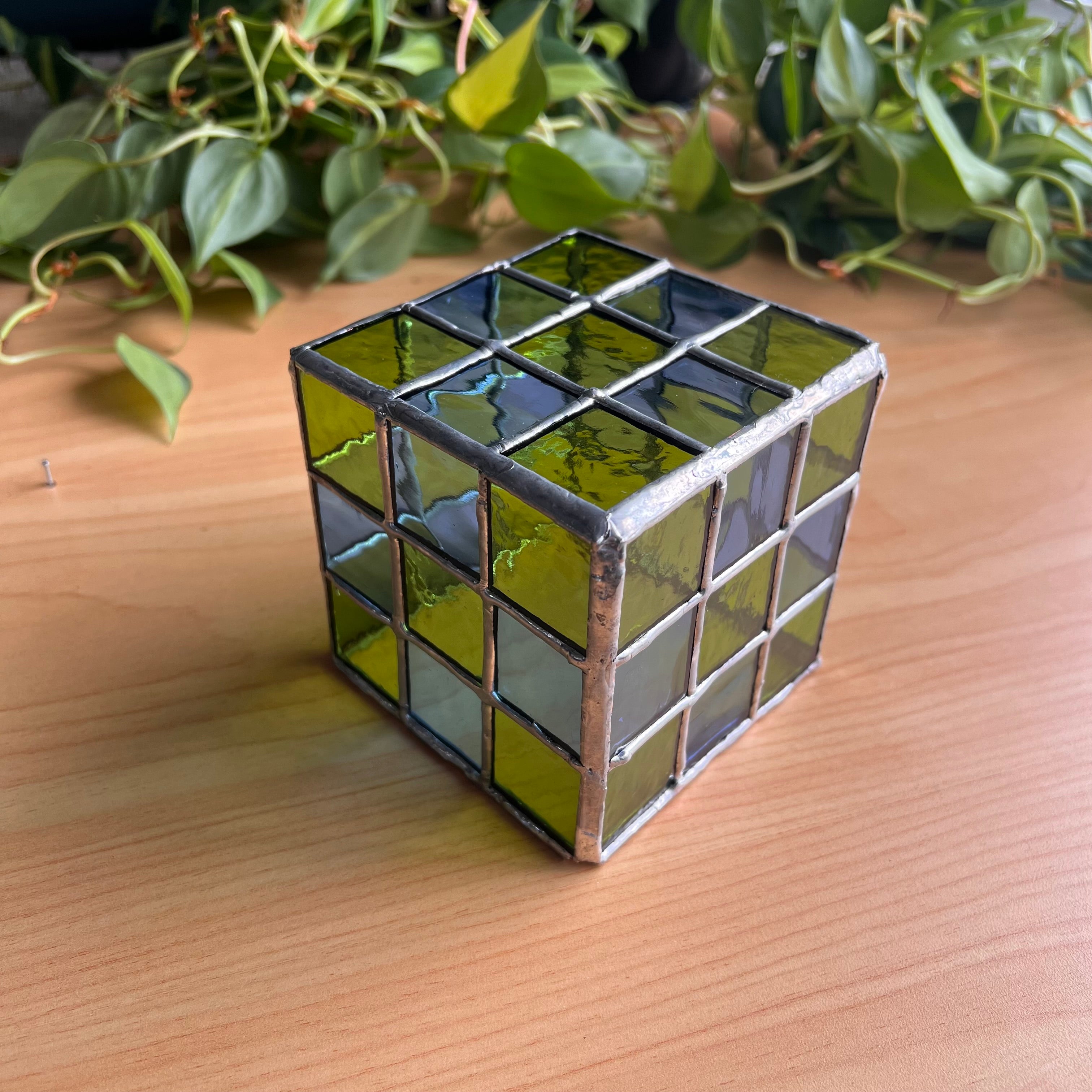 Rubix Cube - Blue/Green