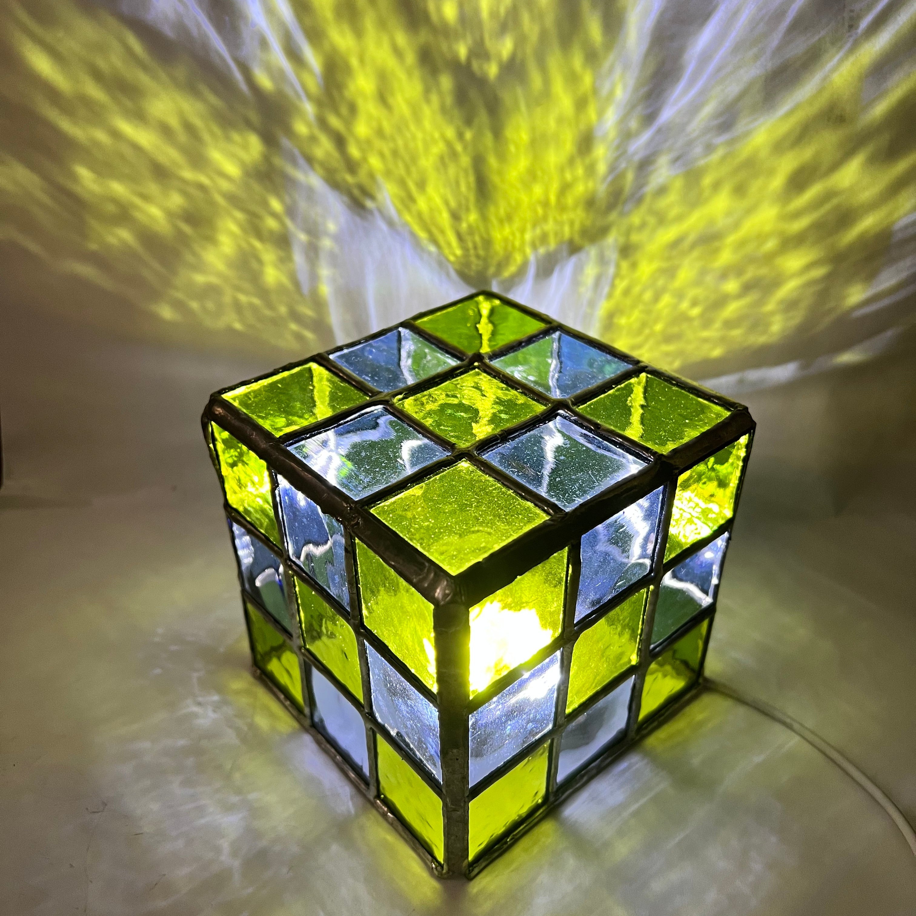 Rubix Cube - Blue/Green